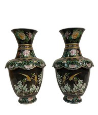 A Pair of Cloisonne Vases picture