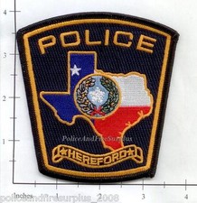 Texas - Hereford TX Police Dept Patch picture