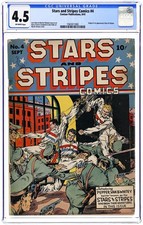 Stars and Stripes Comics #4 CGC 4.5 1941 1561611002 picture