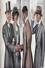 Vintage 1920s Business Etiquette Poster 🇺🇸🕰️ - 24x36” 200gsm Premium Matte picture
