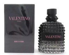Uomo Born In Roma by Valentino 100ml 3.4 fl oz EDT Cologne Spray New In Box picture