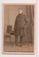 Vintage CDV Joseph W. Henley British Conservative politician by Clarkington   picture