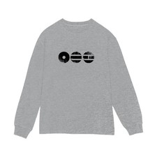 BTS Long Sleeve T-Shirt Gray Size Medium picture