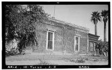 Tucson Arizona Ballantyne Robinson House 1938 South Elevation Historic Home picture