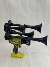 Ryobi Train Air Horn Quad (4) Trumpets Super Loud picture