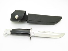 Vintage 2004 Buck 119 Special USA Black Phenolic Fixed Blade Hunting Knife picture