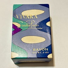 Vtg New Vivara Savon Emilio Pucci Soap 3 oz in Box picture