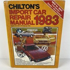 Chilton's Import Car Repair Manual Import Cars From 1976-1983 Hardcover Toyota picture
