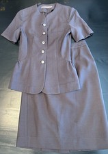 Asiana Airlines Cabin Crew Uniform Set Flight Attendant Jacket Skirt Size XS picture