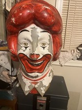 RARE LARGER THAN LIFE RONALD MCDONALD CLOWN HEAD. - 1977 McDonald’s System Inc picture