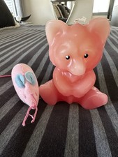 Vintage Loves Baby Soft Teddy Bear Candle And Mouse Drawer Sachet. picture