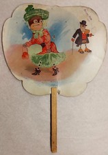 c1912 Ad Hand Fan for Wrigley's Juicy Fruit Gum - sold La Crosse, Wis picture