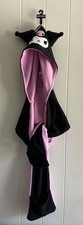 Rare Out Of Stock NWT Sanrio 23’ Kuromi Hot Topic Beanie/Scarf/Hand Pockets picture