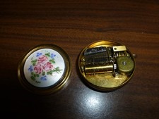 Vintage Swiss Reuge Music Box Pendant Necklace (Watch The Video To Hear It Play) picture