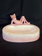 UAC Geoffrey Royal Orleans Vintage Ceramic Pink Panther Ashtray / Soap Dish picture