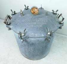 Antique National Pressure Cooker Model 25 Large Vintage Canner Peoria IL picture