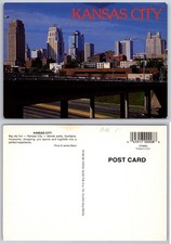 Continental Kansas City Skyline Postcard picture