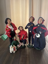 Byers’ Choice LTD The Carolers Salvation Army Set Of 5 Figurines picture