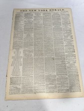 1876 The New York Herald August 10 w/ Supplement  picture