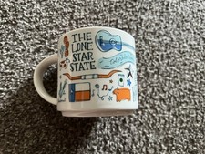 Starbucks TEXAS “The Lone Star State” Been There Series Coffee Tea Mug 14oz picture