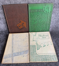 VTG Lot of 4 Chillicothe High School Yearbooks Ohio Arrow 1939 1940 1941 1942 picture