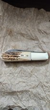 2008 Case XX 52009DAM Stag Barlow Raindrop Damascus Knife - New And Super Rare picture