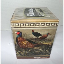 Vintage 1998 Kleenex Expressions Pheasant Bird Tissue Box Sealed 85 Count USA picture