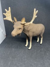 CRAIG YENKE - Moose - Primitive Cotton/Paper Mache  - Folk Art Figurine picture