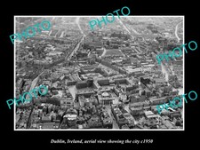 Dublin Ireland Aerial View Of The City c1950 Old Large Historic Photo picture