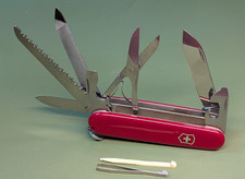 Victorinox 91mm RANGER Swiss Army Knife Red 1.3763 Camping 21 Tools picture