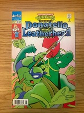 TMNT Presents Donatello Leatherhead #2 - Archie Comics Newsstand Edition - NM picture