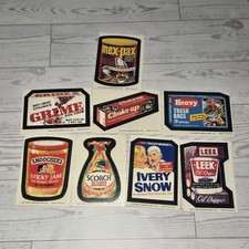Topps 1974 Wacky Stickers Lot Of Eight picture