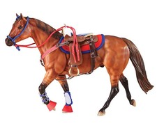 Breyer Traditional #2051 Western Riding Saddle HORSE NOT INCLUDED New Hot Colors picture