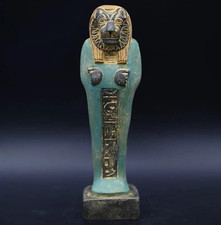 Egyptian Artifacts Rare Authentic Pharaonic Statue Egyptian Goddess Sekhmet BC picture