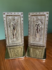 1984 Virginia Metalcrafters Doors to The Library of Congress - Pair of Bookends picture