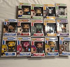 Funko Pop Vinyl Mixed Lot 12 Fortnite & Mr. Bean Boxed Exclusives picture