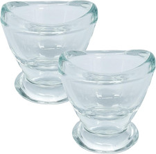 2 Pcs Glass Eye Wash Cups Eye Wash Cleaner for Eye Rinse,Portable Eye Care Tools picture
