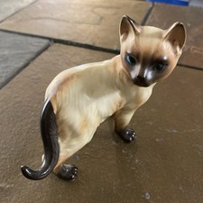 Vintage Napcoware Porcelain Siamese Cat Figurine #9787 picture