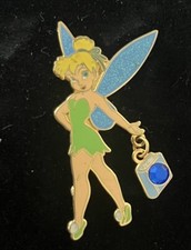 Disney Shopping Tinker Bell Blue Birthstone September Purse 2009 LE 250 Pin Rare picture