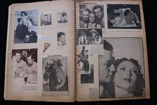 1930'S HOLLYWOOD STARS SCRAPBOOK - HENRY FONDA - CLARK GABLE - E 24946 picture
