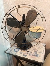 robbins and myers vintage feather oscillating fan 16 inch unrestored picture
