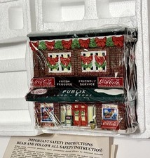 Publix Food Store Coca-Cola Town Square Collection Christmas NIB Vintage picture