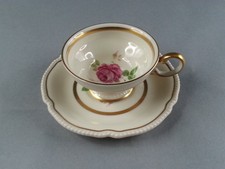 2 Piece Demitasse Cup & Saucer Castleton China Dolly Madison picture
