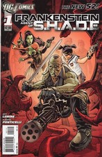 Frankenstein Agent of S.H.A.D.E. #1 2nd Print DC Comics 2012 NM+ picture