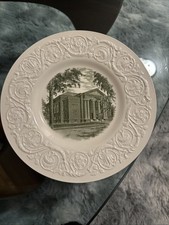 Wedgwood Smith College John M Greene Hall 1932 Collector Plate Etruria England picture