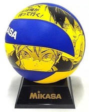 Haikyuu Exhibition Limited MIKASA Collaboration Mascot Volleyball Used picture