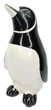 Vintage 1950s Ceramic Emperor Penguin Figurine Made In Germany New Arrival picture