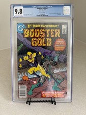 Booster Gold #1 CGC 9.8 Newsstand 1st Appearance Of Booster Gold 1986 DC Comics picture