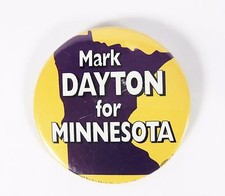 Mark Dayton for Minnesota Pinback Button 2.25
