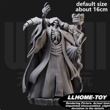 Anime Ainz Ooal Gown magic staff Resin 3D Print GK Figure DIY Model Unpainted picture